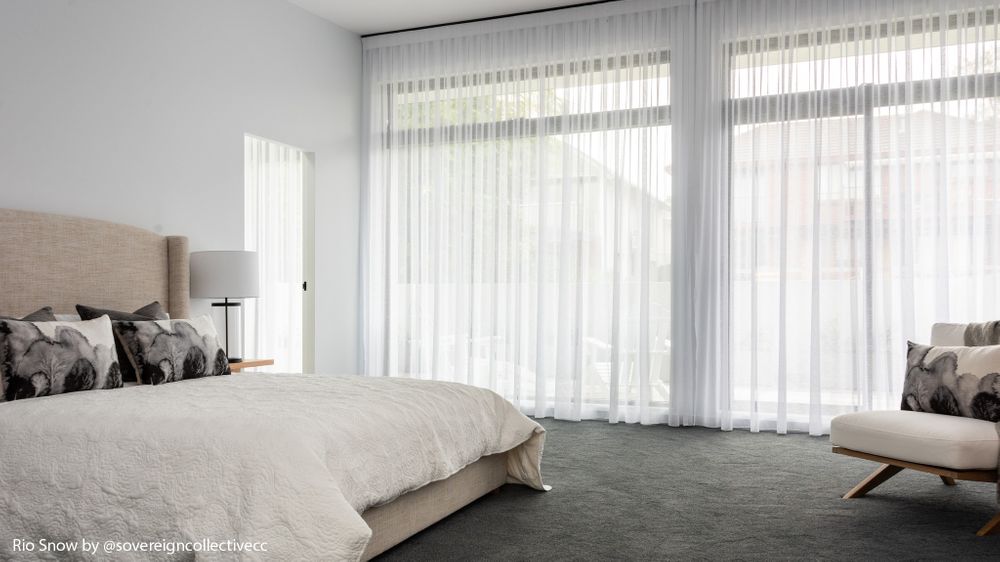 Adelaide curtain fabric Rio for blockout or sheer. Rio fabric for Adelaide curtains, suited to curtain Adelaide with blockout curtains, sheer curtains, curtains and blinds.